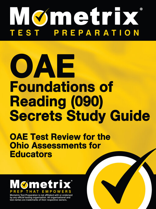 Cover image for OAE Foundations of Reading (090) Secrets Study Guide